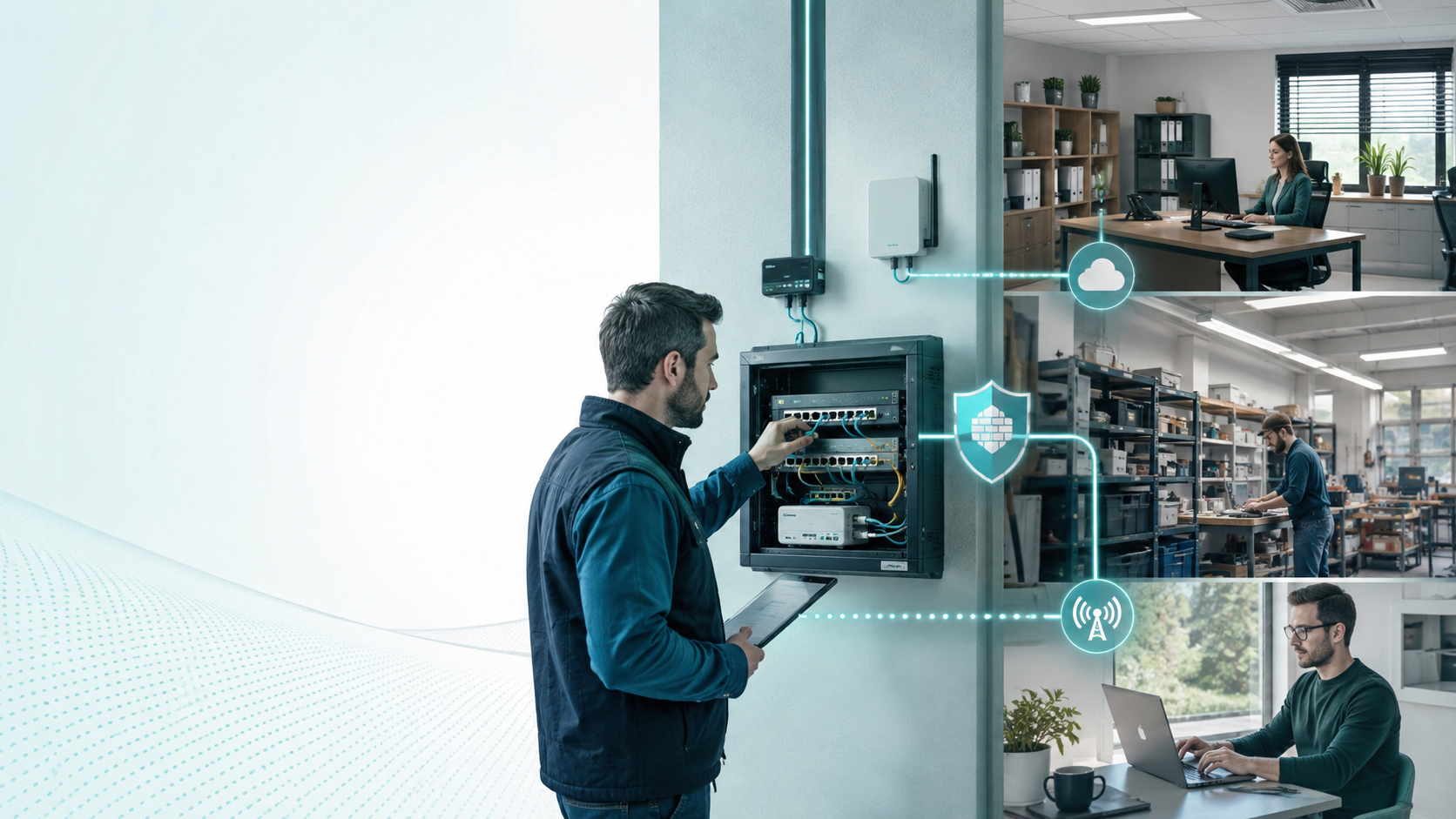 Infrastructure réseau et services informatiques d’une TPE